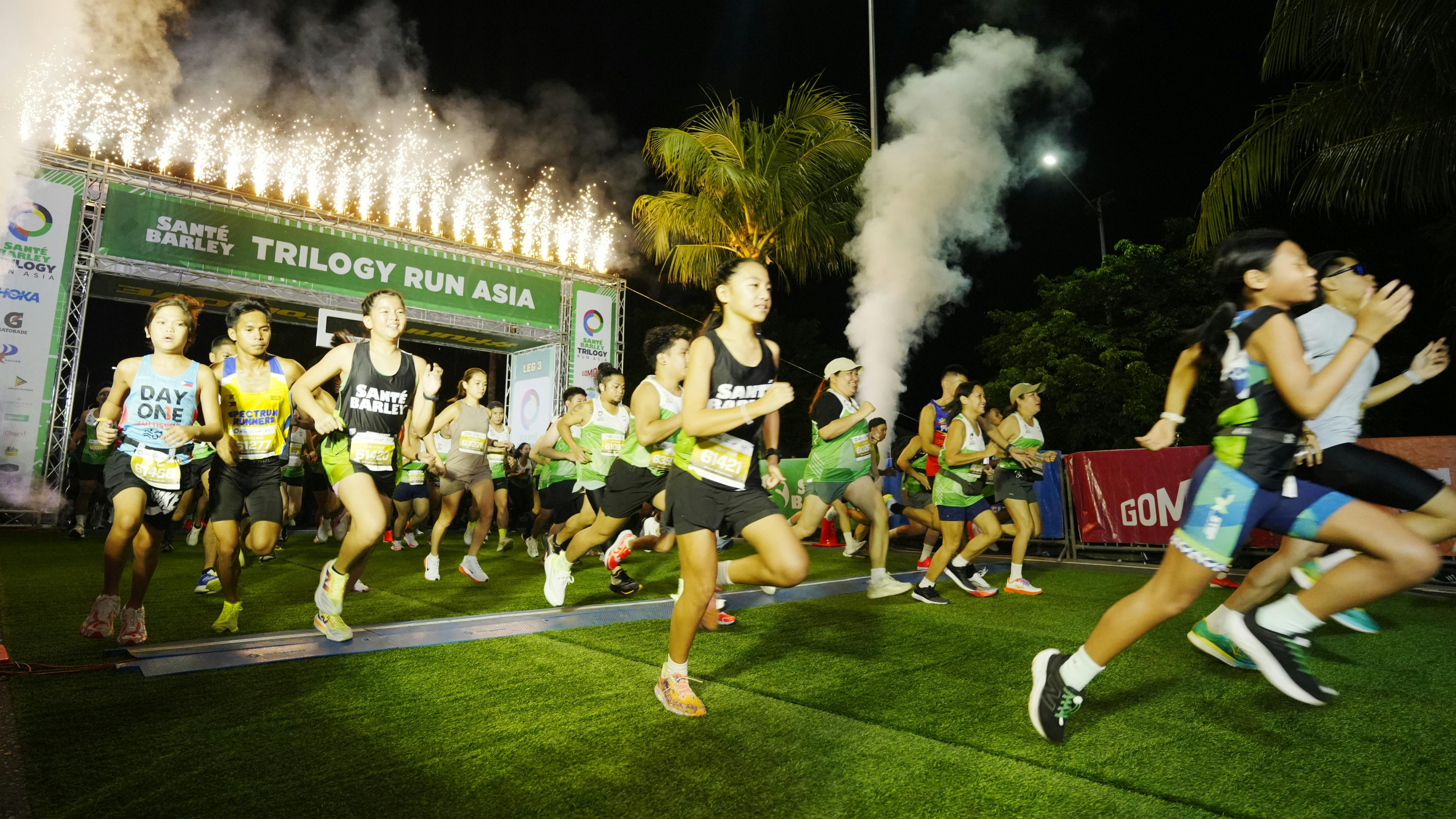 Arlan Arbios, Maricar Camacho pace 12,000-strong field in Trilogy Run Asia Manila Leg 3